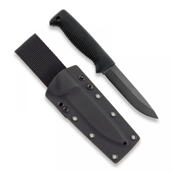 Peltonen Ranger Knife Black Black Teflon M07 Kydex Black Sissipuukko