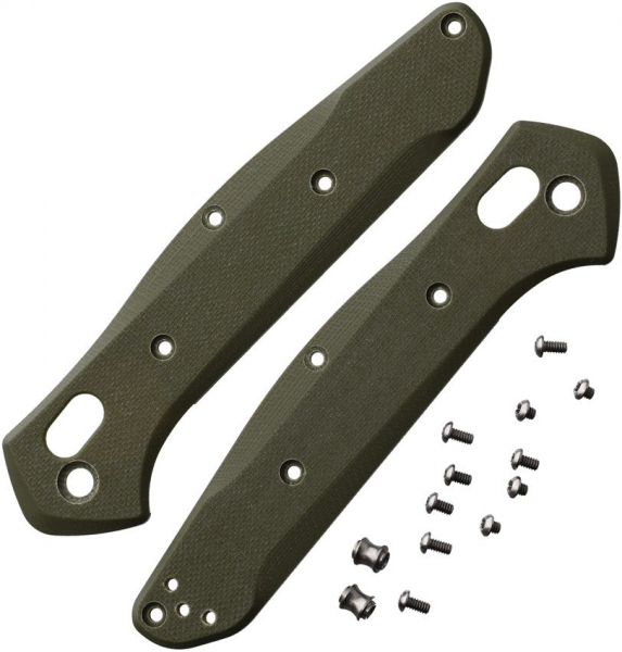 Flytanium Benchmade 940 G10 Griffschalen Oliv