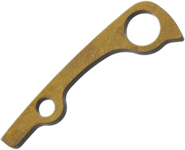 Flytanium Spyderco Para Military 2 Backspacer - Titan Stonewash Bronze anodized
