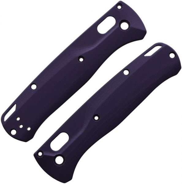 Flytanium Benchmade Bugout Crossfade G10 Purple Griffschalen