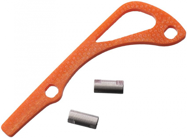 Flytanium Benchmade Bugout Backspacer G10 Orange