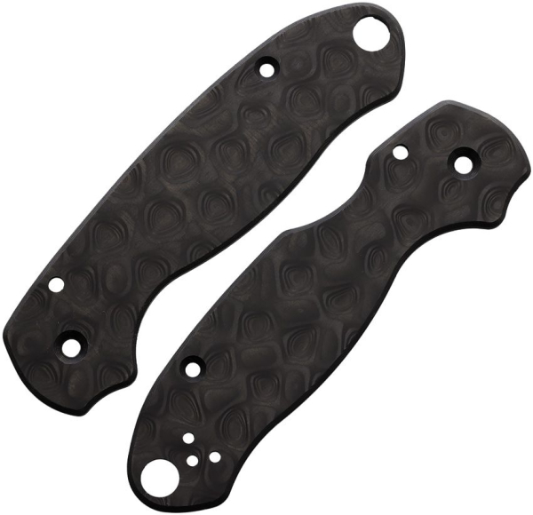 Flytanium Spyderco Para 3 Carbon Raindrop Schalen