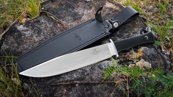 Fällkniven MB - Modern Bowie - Leder