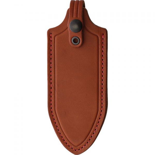 Fobos Knives Cacula Fixed Blade Black Red Leder