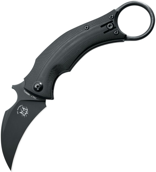 Bastinelli Knives FKMD Knives Blackbird Black Black