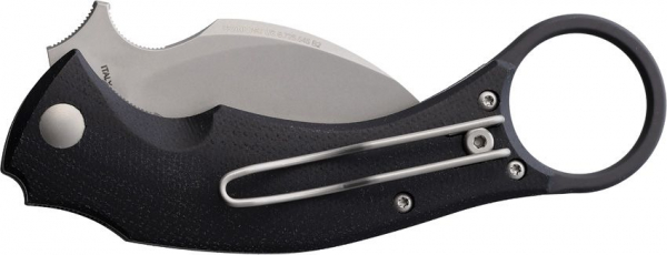 Bastinelli Knives FKMD Blackbird Black Stonewashed