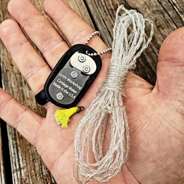 Grim Workshop Cordage Making Dog Tag Tool