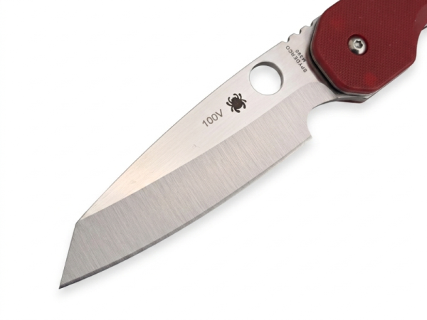 Spyderco Smock M390, Spyderco C240GPRD, Smock Red G10, Spyderco Taichung, Premium EDC Messer, Böhler M390 Taschenmesser, Spyderco Rarität kaufen, Com2you-biwak