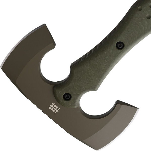 Halfbreed Blades CBA-01 Compact Battle Axe Ranger Green