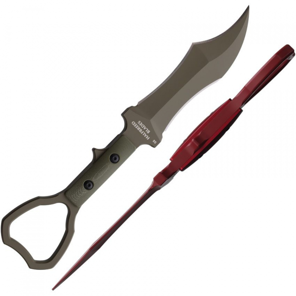 Halfbreed Blades CCK-03 Ranger Green Tuhon Raptor Bundle