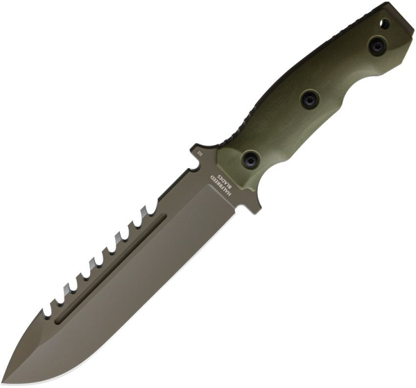 Halfbreed Blades LSK-01 Ranger Green Large Survival Knife