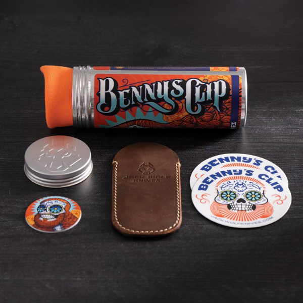 Jack Wolf Knives Benny's Clip Slip Joint Cosmic