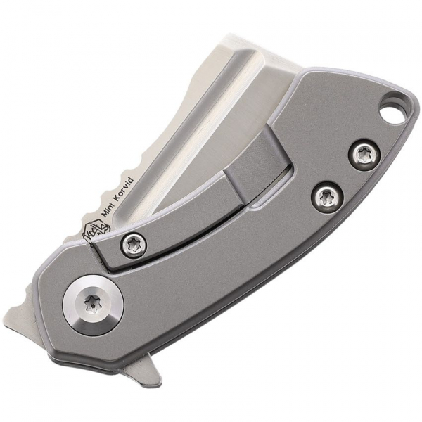 Kansept Knives Mini Korvid Titan Silver