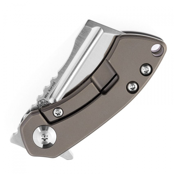 Kansept Knives Mini Korvid Titan Dark Grey