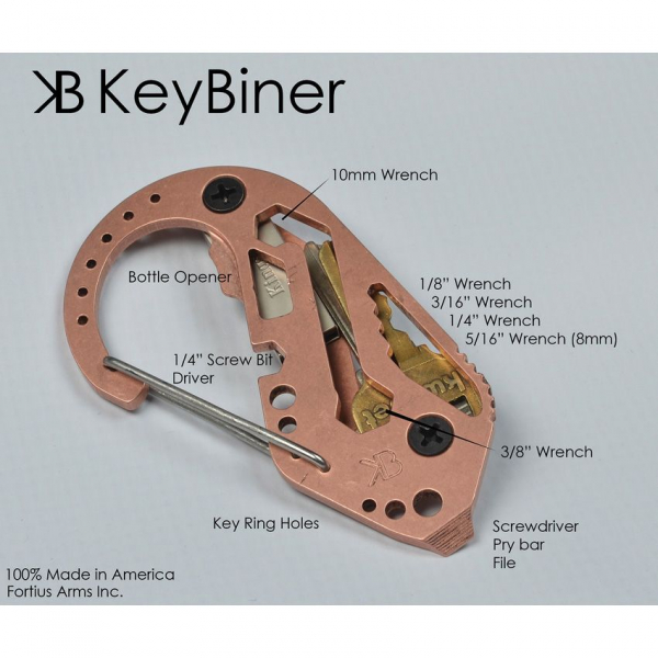 Key Biner Copper organizer