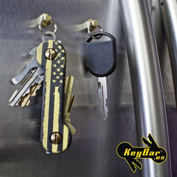 Key Bar MagNut Aluminium Quick Connect Brass schlüssel