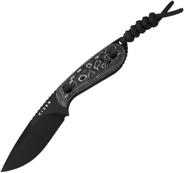 Kizer Knives Buddy Fixed Blade White Storm
