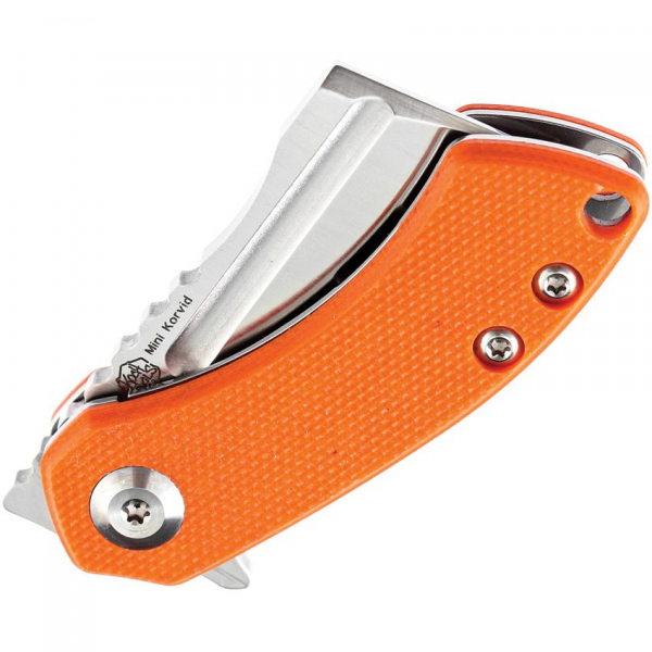 Kansept Knives Mini Korvid Linerlock Orange