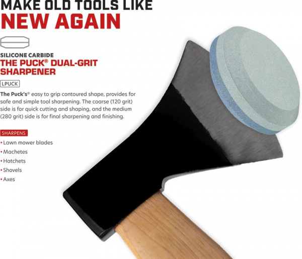 Lansky LPUCK Puck Sharpener Schleifstein Äxte