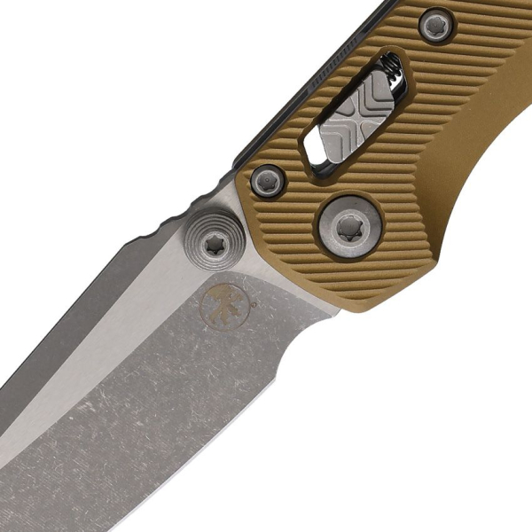 Microtech MSI Mini, Microtech Mini Ram-Lok, MSI Coyote Tan, Microtech Knives Deutschland, Ram-Lok Folder, M390MK Taschenmesser, EDC Messer, Com2you-biwak