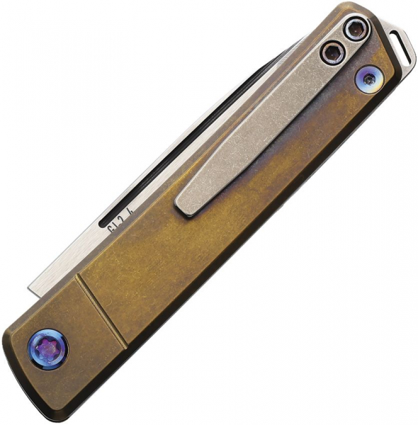 Medford Knives Gentleman Jack 2 Tanto Bronze slip joint