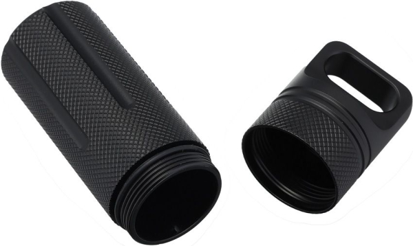 Marbles Outdoor Wasserdichter Behälter Schwarz