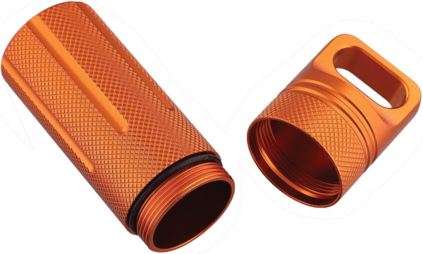 Marbles Outdoor Behälter Orange alu