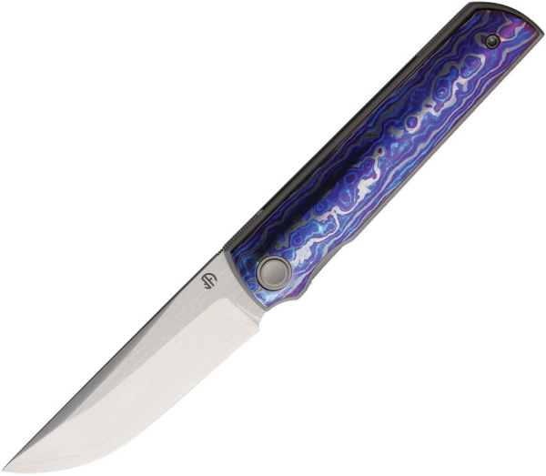 North Mountain Blade Chop 4 Linerlock Timascus SLD