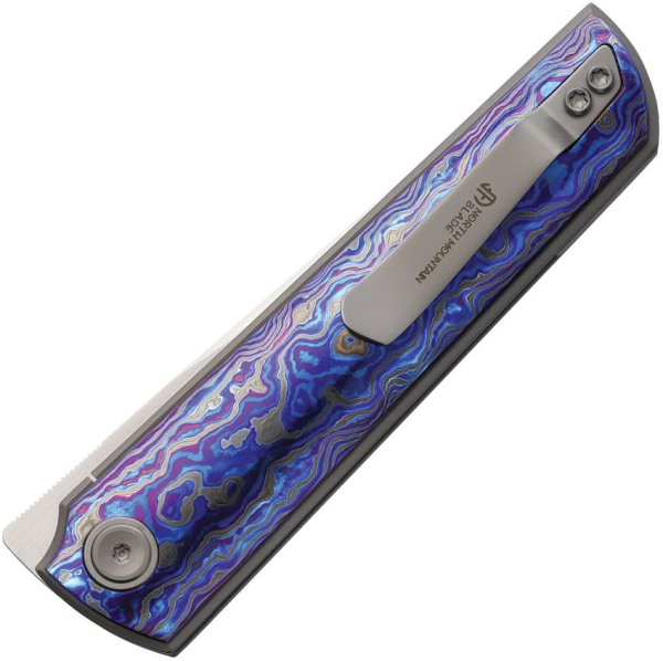 North Mountain Blade Chop 4 Linerlock Timascus SLD