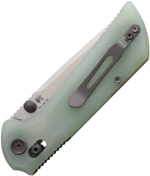 North Mountain Blades Chop Crossbar Lock G10 Jade SLD Steel