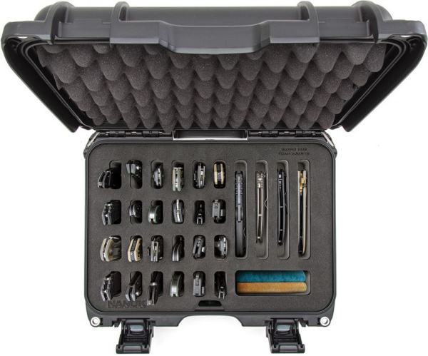 NANUK 915 Waterproof Case 28 messer Black