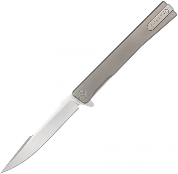 OCASO Knives Demko Solstice Linerlock Ti Harpoon