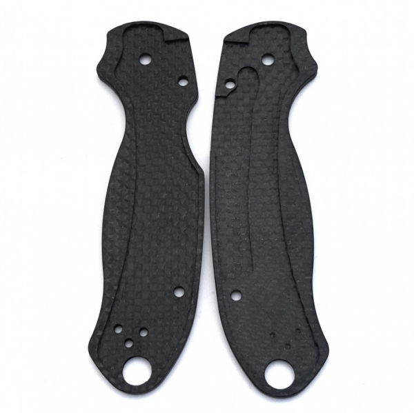 Flytanium Spyderco Para 3 Carbon Schalen Mattes Finish