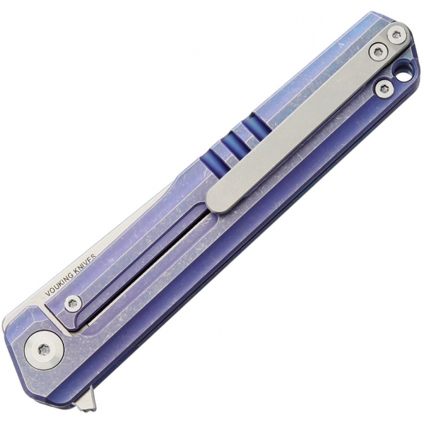 Vouking Tachenmesser T01 Framelock Blue