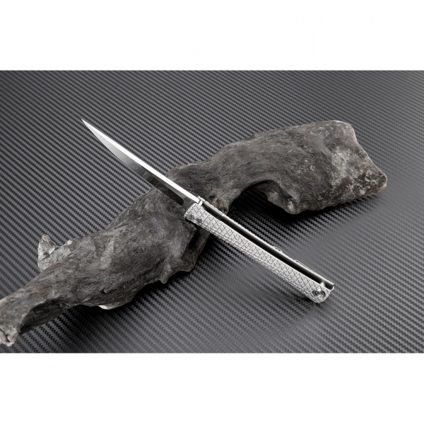 Artisan Cutlery Waistline Framelock Gray M390