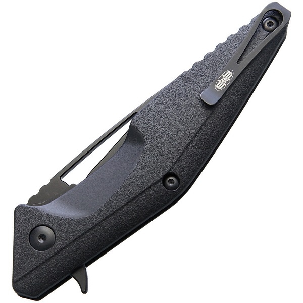 Brous Blades Division Linerlock blackout