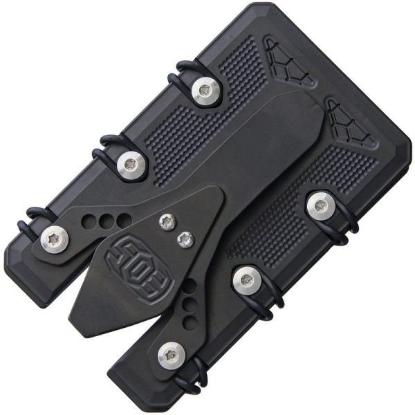 EOS Wallet 2.5 Black Cerakote Titan Geldscheinklammer