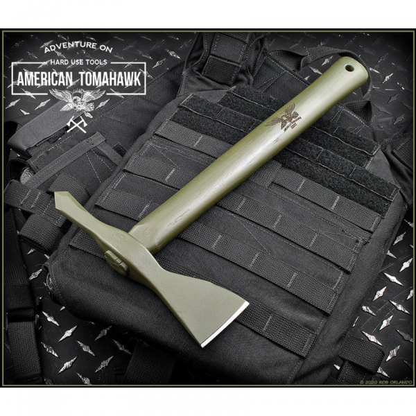 American Tomahawk Model 1 OD Wood RMJ