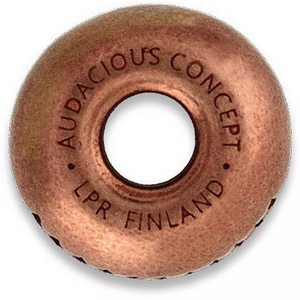 AuCon Lanyard Bead Smiley Copper