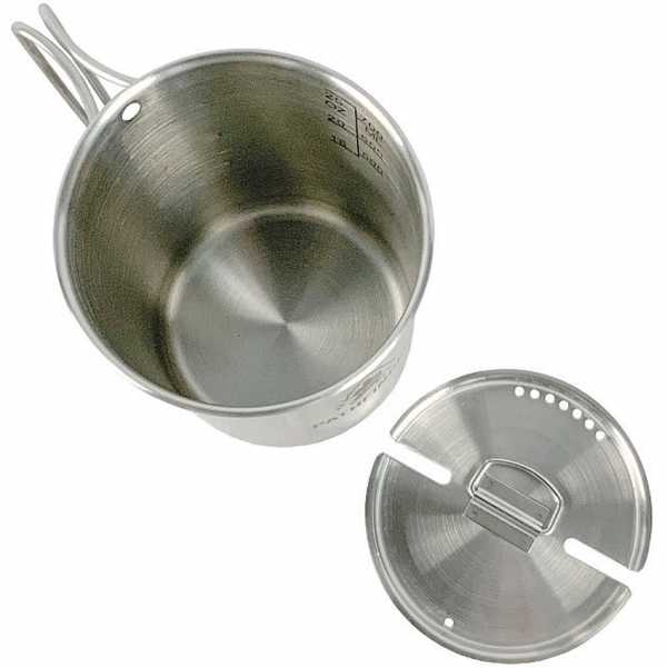 Pathfinder Edelstahl Tasse und Deckel