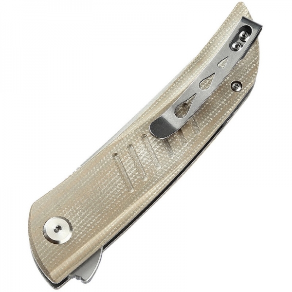 Bestech Knives Swift Linerlock Beige Micarta