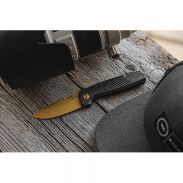 SOG Taschenmesser Terminus SJ LTE Gold slipjoint