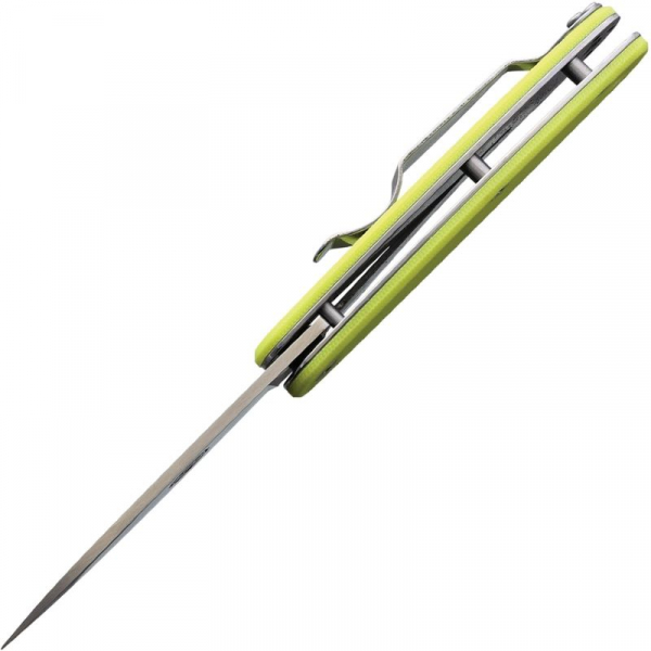 Churp Taschenmesser Linerlock Micarta Yellow