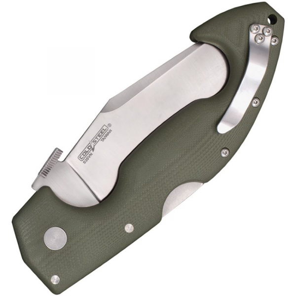 Cold Steel Lynn Thompson Signature Spartan Lockback OD Green 