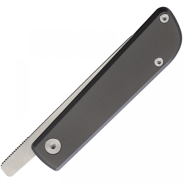 Wesn Goods Taschenmesser Samla Slipjoint Folder Titanium Grey
