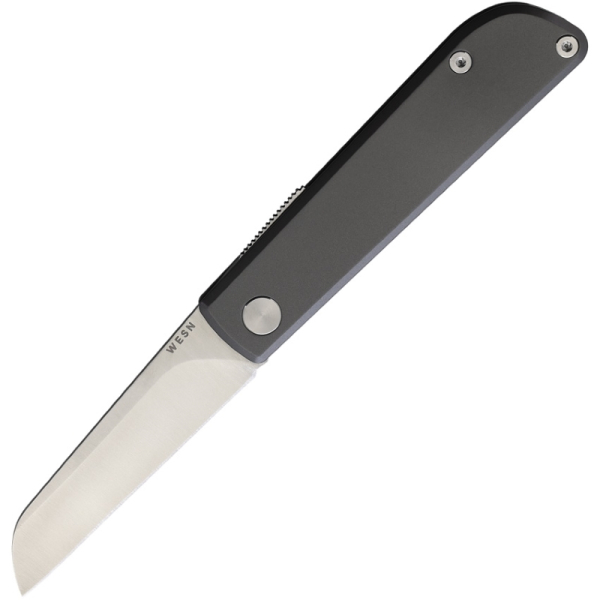Wesn Goods Taschenmesser Samla Slipjoint Folder Titanium Grey