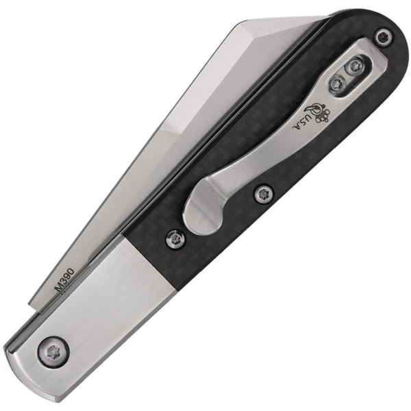 Queen Cutlery Large Barlow CF M390 slipjoint