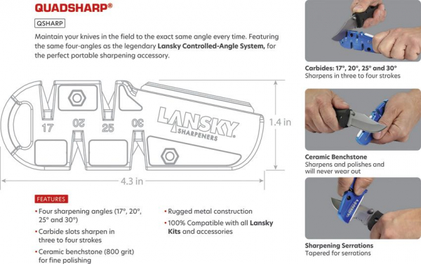 Lansky QuadSharp