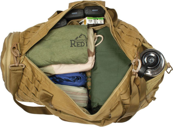 Red Rock Outdoor Gear Trooper Duffel Back Coyote polyester 600D