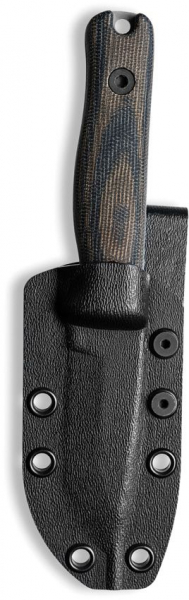 Reiff Knives F3 EDC 3V Micarta Black Green Kydex kleines EDC Messer